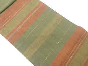 横段模様織出し名古屋帯